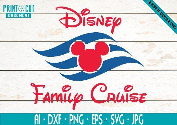Disney Family Logo - Walt Disney Cruise svg Disney Cruise Logo svg Disney Family