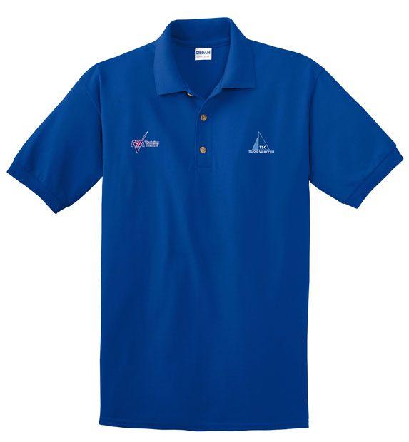 Blue Polo Logo - BLUE Polo shirt with TSC logo and RYA logo Sailing Club