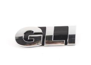 Gli Logo - New Genuine VW Jetta GLI Front Grill Badge Emblem Chrome