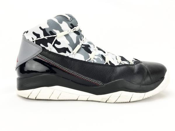 Camo Nike Jordans Logo - Nike Jordan Prime Flight Camo Mens Sz 10 Basketball Black/Platinum ...