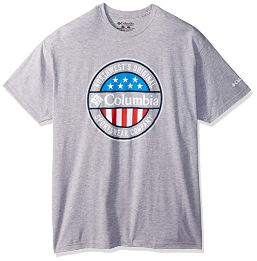 Columbia Apparel Logo - Columbia Apparel Men's Gilgamesh T-Shirt at Amazon Men's Clothing store: