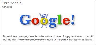 Google's 1st Logo - Google Doodles: What are Google Doodles?