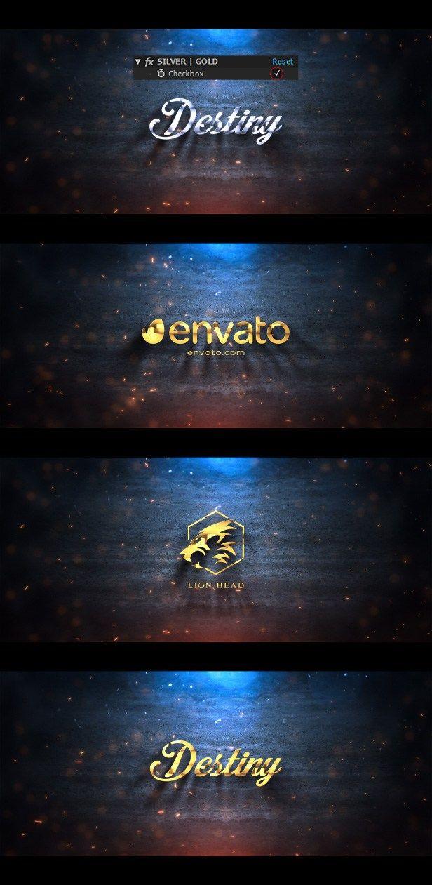 Silver and Gold Logo - VIDEOHIVE SILVER & GOLD LOGO REVEAL 21422987 - Free After Effects ...