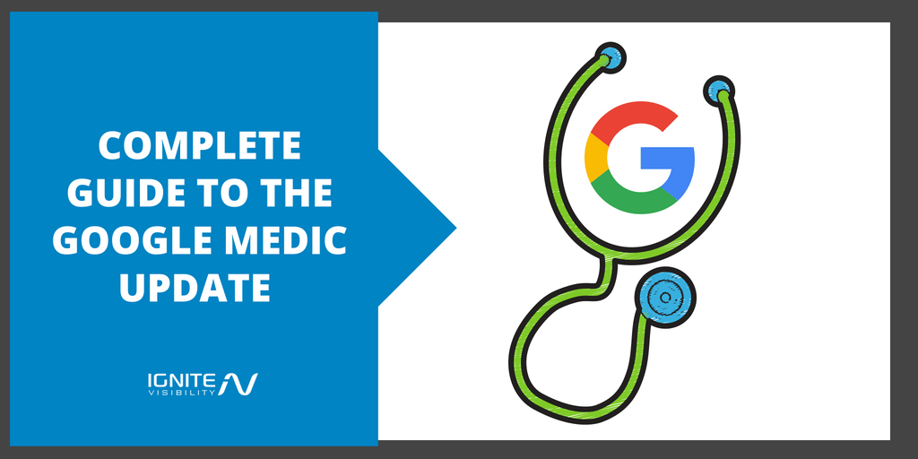 Google's 1st Logo - Complete Guide To August 1st Google Medic Update