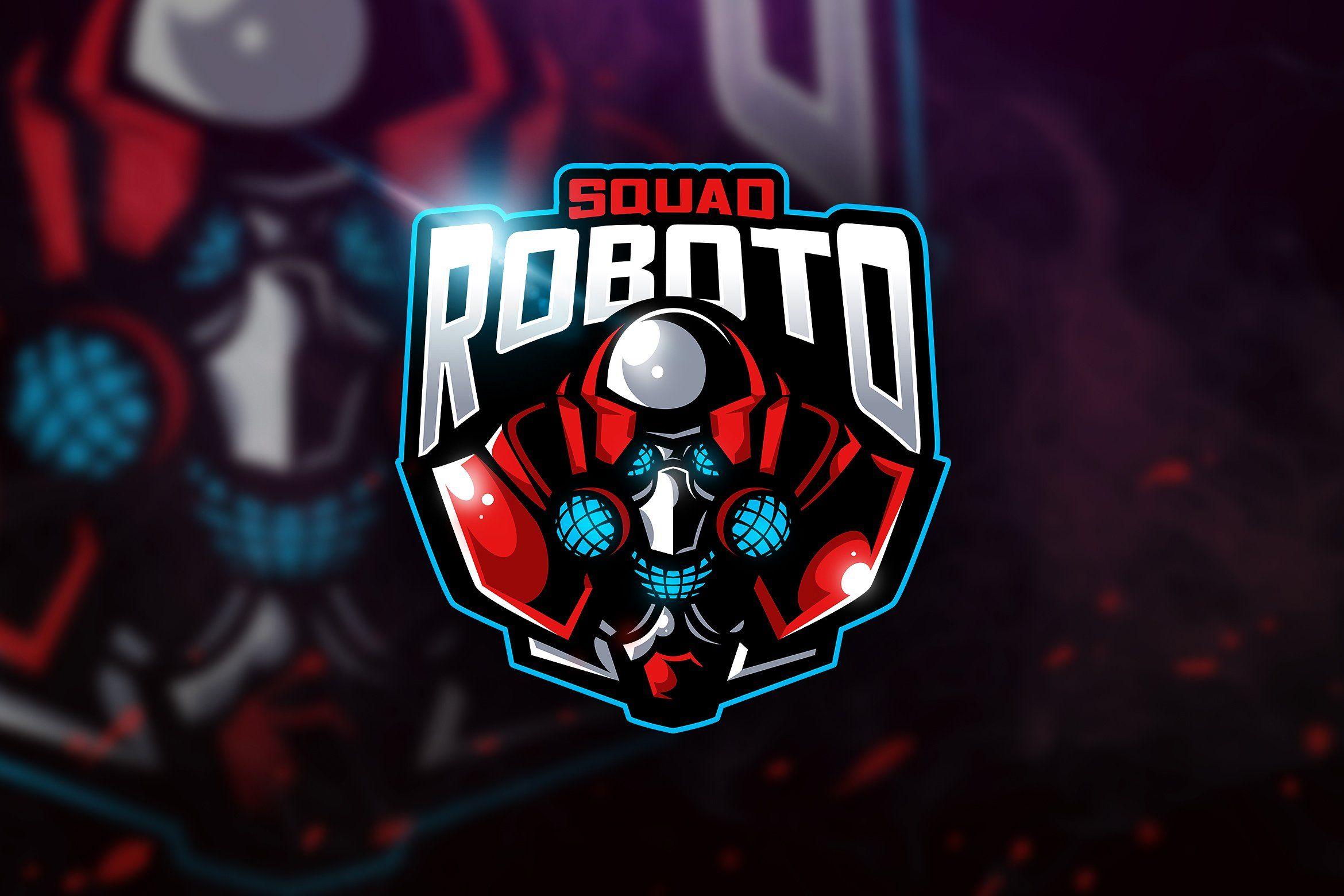 Spider Mascot Logo - Roboto Squad - Mascot & Esport Logo ~ Logo Templates ~ Creative Market