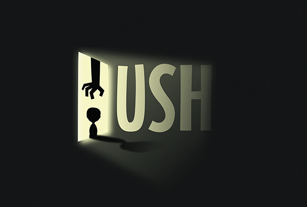 Hush Logo - HUSH Logo on Behance