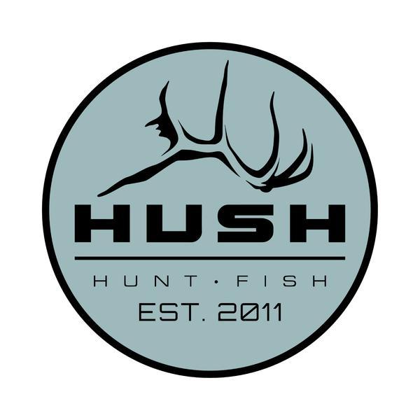 Hush Logo - BADGE STICKER