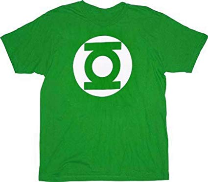 Green Clothing and Apparel Logo - Green Lantern Logo Kelly Green Adult T-shirt tee: Amazon.co.uk: Clothing