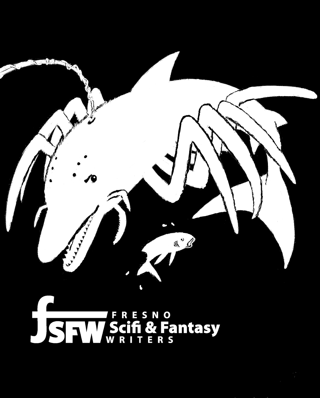 Spider Mascot Logo - Unofficial FSFW Mascot Logo “Spider-Dolphin” White – The Art of Rob ...