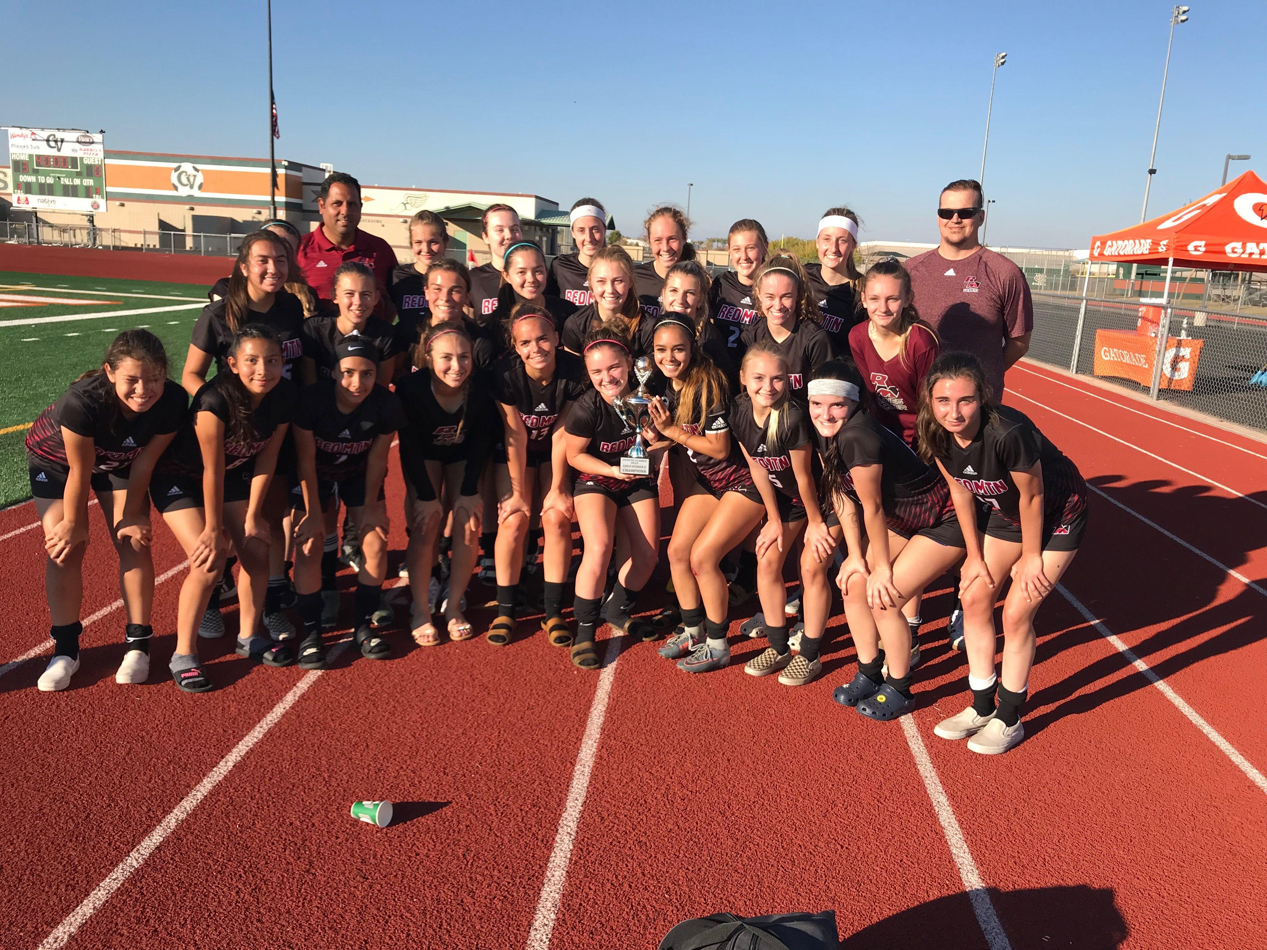 Red Mountain High School Soccer Logo - Soccer: Coyote Classic champions crowned