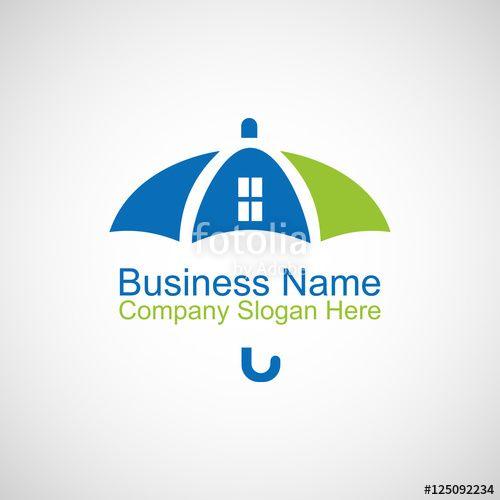 Multicolor Business Logo - multicolor umbrella logo
