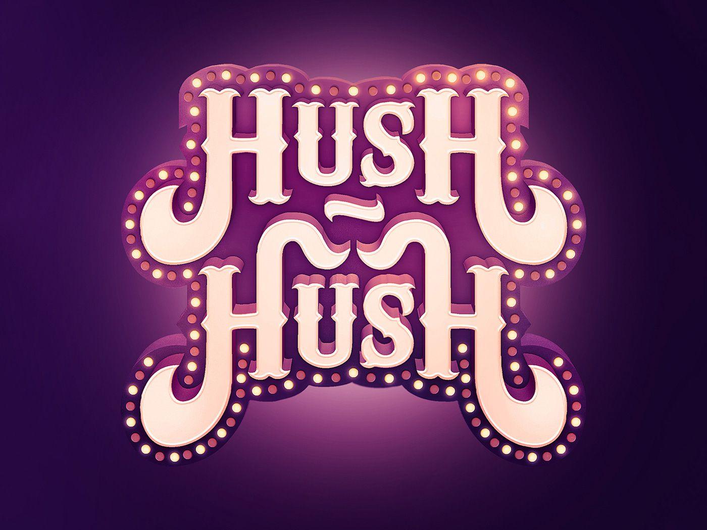 Hush Logo - Hush-Hush — Logo by Jeffrey Dirkse | Dribbble | Dribbble