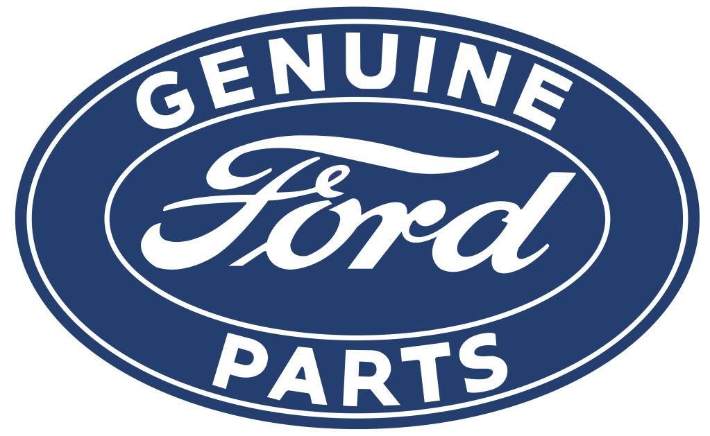 Official Ford Logo - Shroedinger Cat: 18 quot; FORD LOGO TIN METAL SIGN GENUINE PARTS RAT ...
