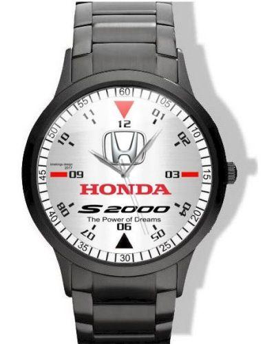 Honda S2000 Logo - Honda S2000 Logo Black Steel Watch