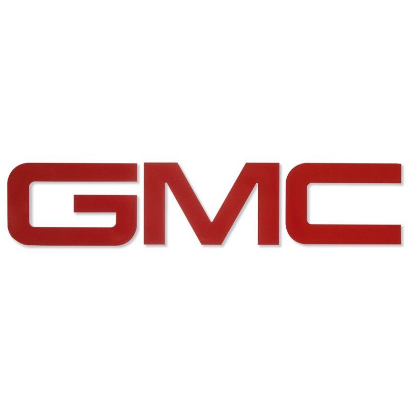 GMC Logo - GMC Sierra Billet Bed Rail Letters (*Choose color)