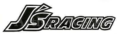 Honda S2000 Logo - J'S RACING LOGO Decal Sticker Honda S2000 Civic Integra RSX Accord Fit CRZ