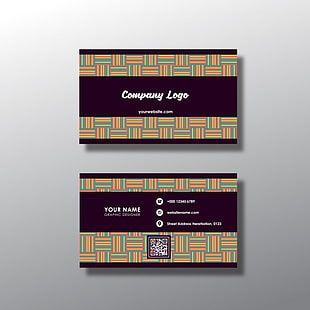Multicolor Business Logo - Multicolor business card design eps file