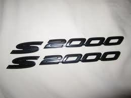 Honda S2000 Logo - Amazon.com: Honda S2000 CR emblems: Automotive