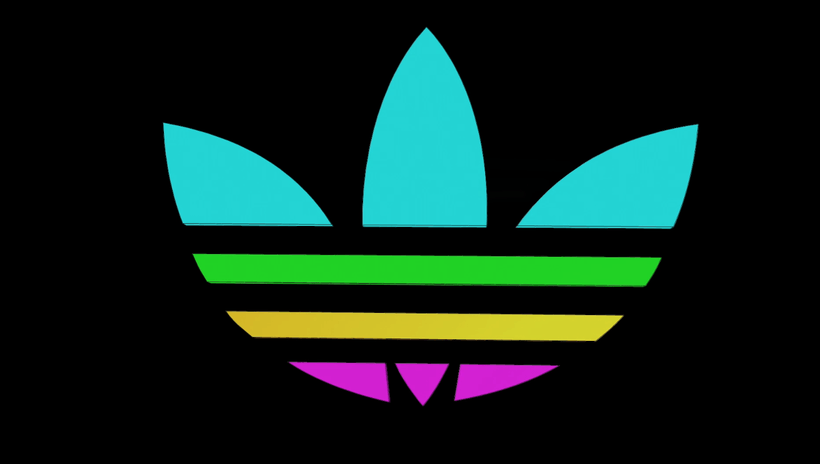 Adidas Color Logo - LogoDix