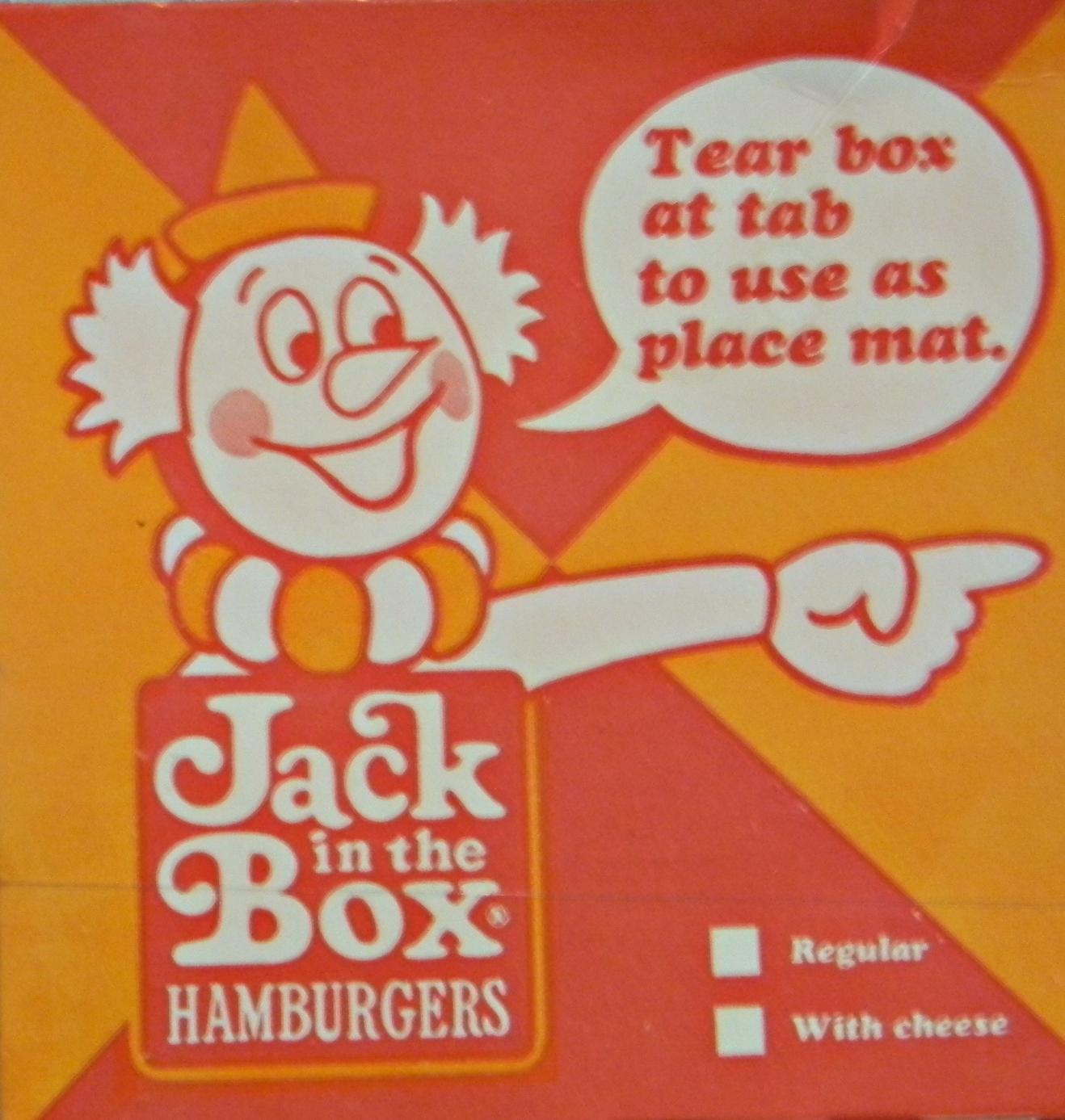 Jack in the Box Logo - Original Jack in the Box Container – Zippy's Giant Burgers