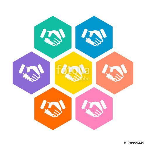 Multicolor Business Logo - Logo Business Service Multicolor Stock Image And Royalty Free