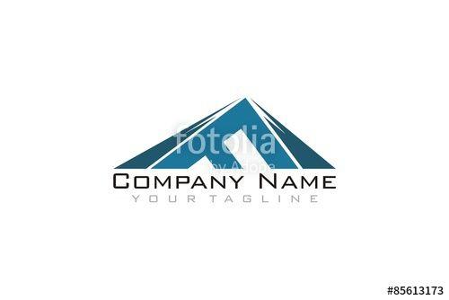 WA Mountain Logo - Mountain Design Logo Vector. F Mountain Logo Stock image
