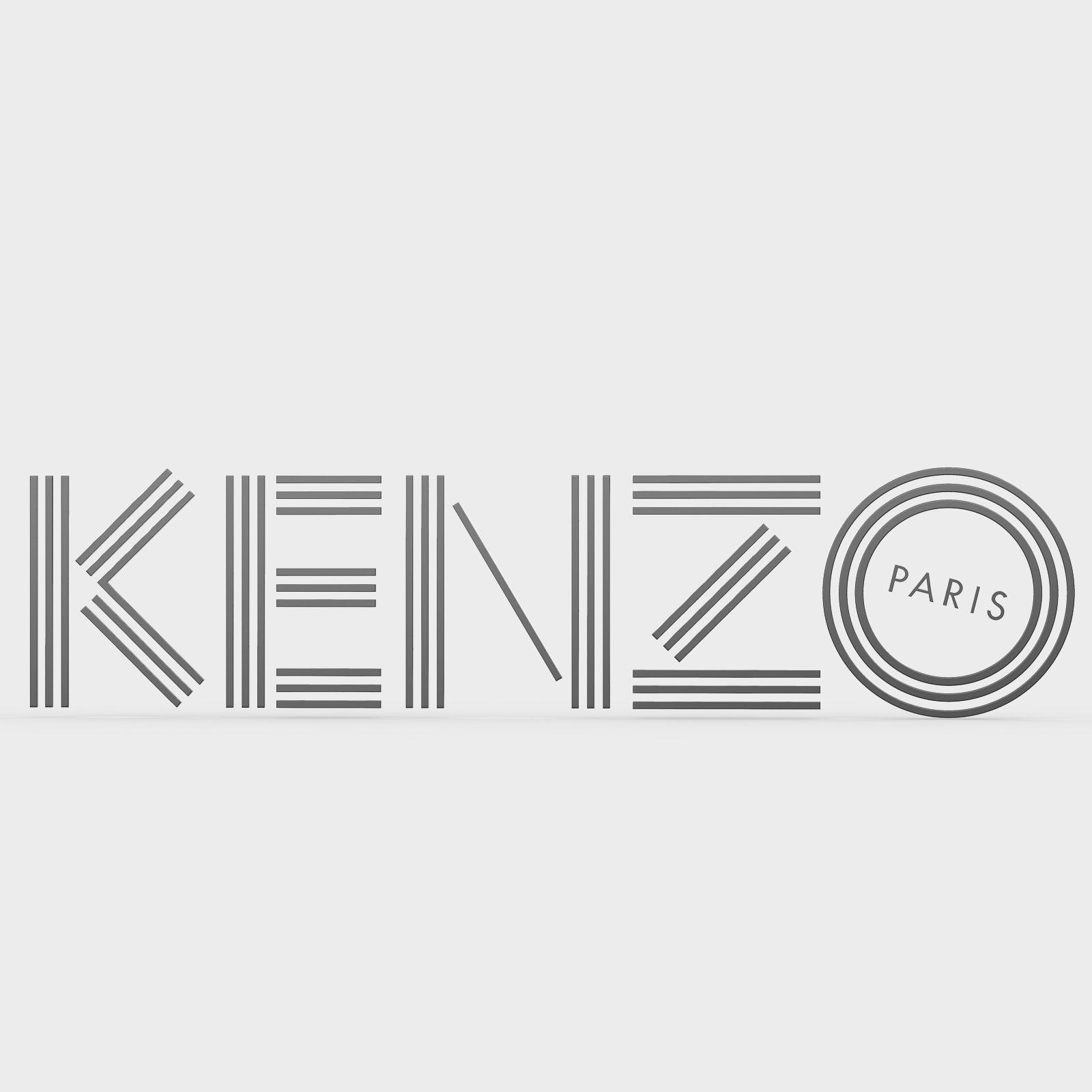 Kenzo Logo - 3D model kenzo logo | CGTrader