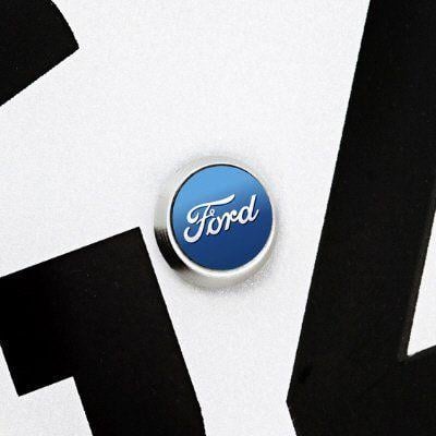 Official Ford Logo - Richbrook Anti Theft Number Plate Bolts Logo