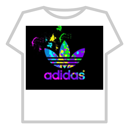 Adidas Color Logo Logodix - t shirt roblox colorido