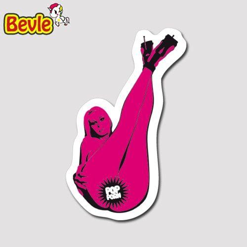 Girl Cartoon Logo - Bevle 1916 Sex Girl POP HipHop Stickers LOGO Notebook Waterproof ...