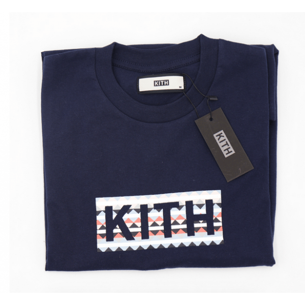 Kith Blue Logo - NEW! Kith Box Logo Geo T-Shirt | Buy Kith Online