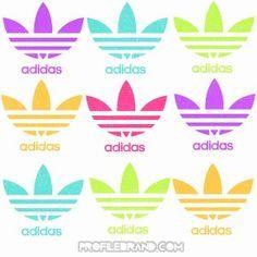 Adidas Color Logo - Best adidas logo image. Background, Stationery shop, Tumblr