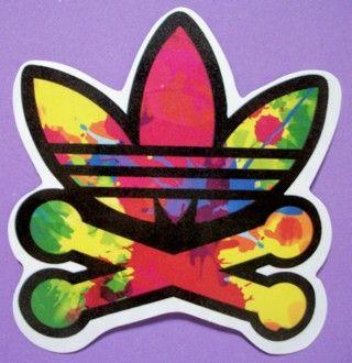 Adidas Color Logo - Free: Adidas Multi Color Logo Vinyl Sticker Decal Sporting
