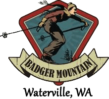 WA Mountain Logo - Ski Badger Mountain