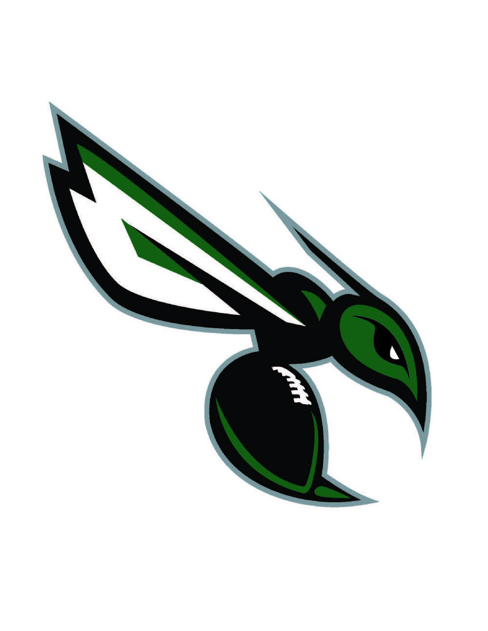 Hornets Football Logo - Little Falls Jr. Hornets