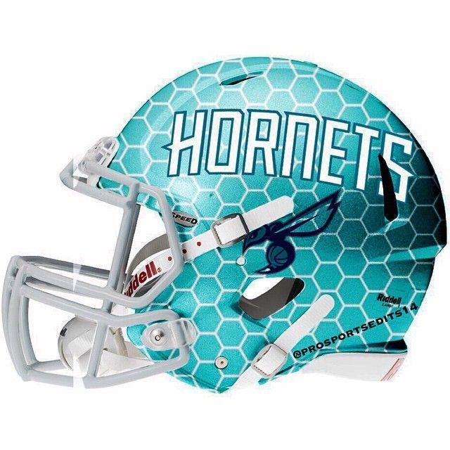 Hornets Football Logo - Charlotte Hornets football helmet. Charlotte Hornets. Football