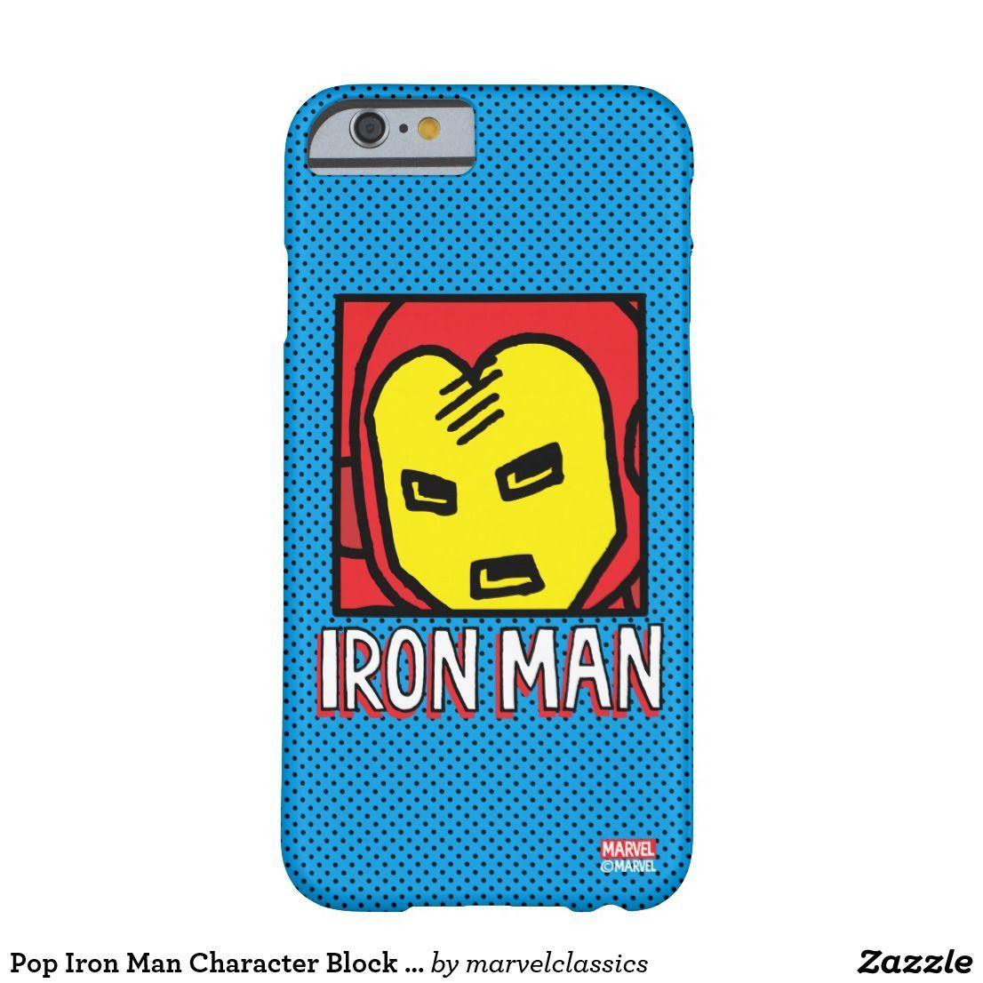 Block Phone Logo - Pop Iron Man Character Block with Logo | Custom Marvel Phone Cases ...