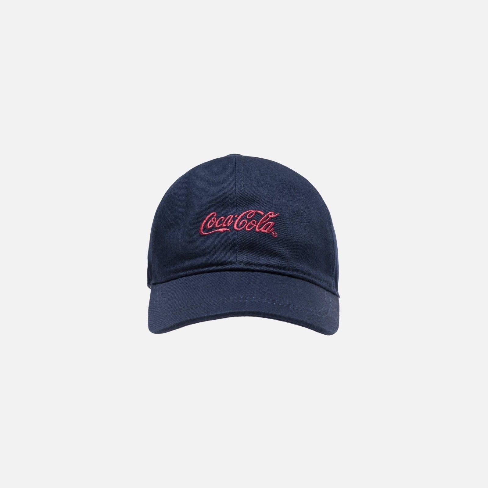 Kith Blue Logo - Kith X Coca Cola Red Classic Logo Blue Hat Cap Red Cola Converse