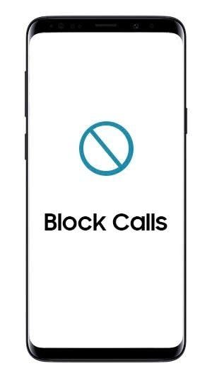 Block Phone Logo - How do I block and unblock numbers from calling me?. Samsung