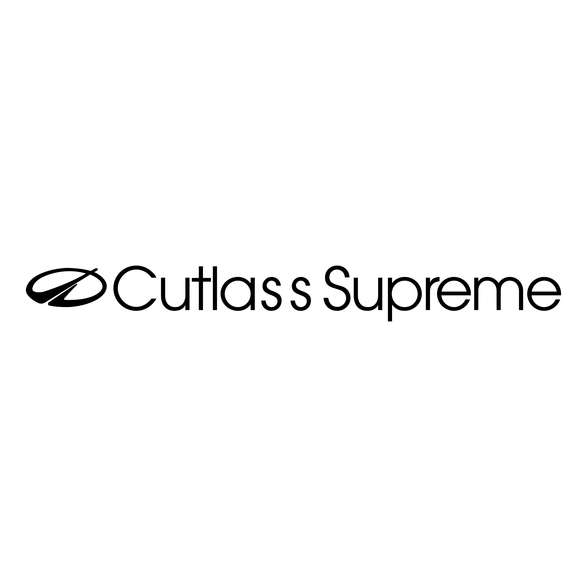Transperant Black Supreme Logo - Cutlass Supreme Logo PNG Transparent & SVG Vector - Freebie Supply