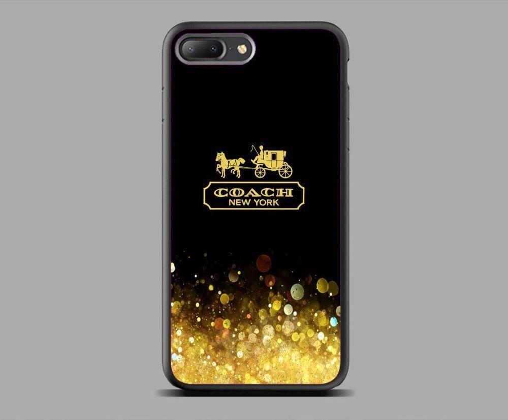 Coach Gold Logo - BEST COACH GOLD LOGO SPARKLE Luxury Print On Cover Case For iPhone 6 ...