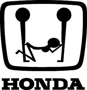 Sexy Honda Logo - Honda Sex Logo JDM Vinyl Decal Sticker