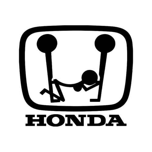 Sexy Honda Logo - Honda Sex Logo JDM Vinyl Decal Sticker