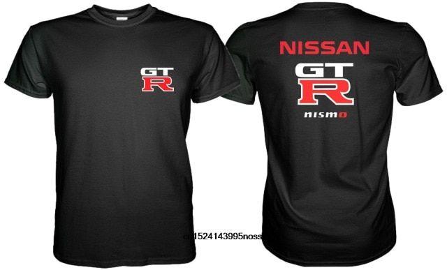 Cool Race Logo - Nissan NismoCar Race Gtr Logo Motorsport Skyline Black T shirt Mens