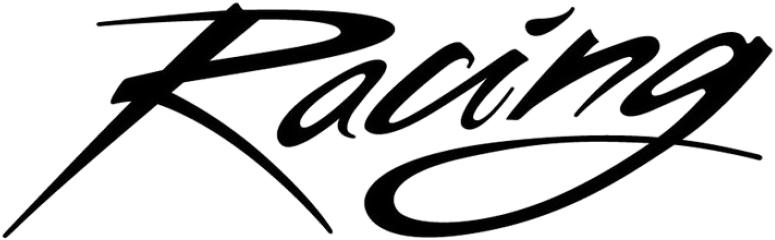 Cool Race Logo - NEW FONT FREE RACING