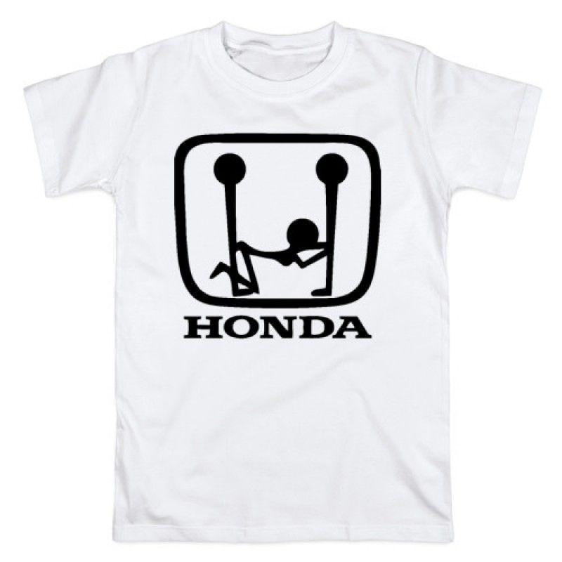 Sexy Honda Logo - Мужская футболка хлопок Honda Logo