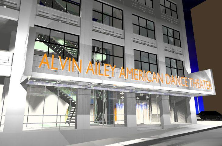 Alvin Ailey Dance Company Logo - A Creative Remodeling of Alvin Ailey | W&W Glass, LLC