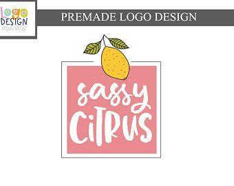 Lemon Square Logo - Lemon square logo | Etsy