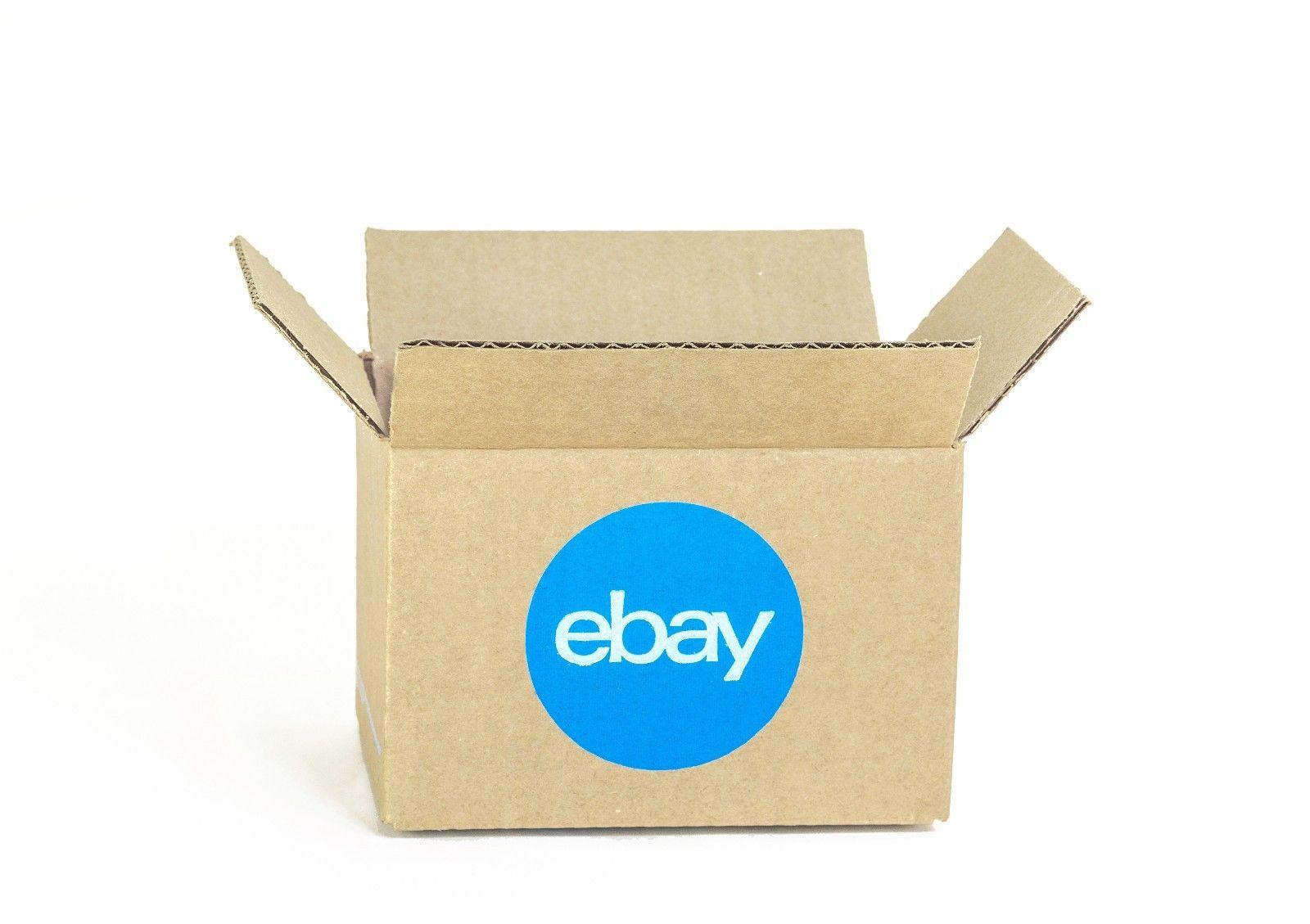 Shipping Box Logo - New Official EBay Branded Shipping Boxes With Blue 2 Color Logo 6 X