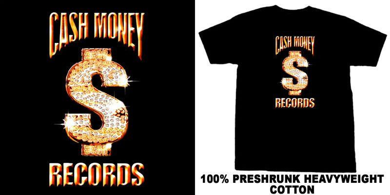 Cash Money Records Logo - Cash Money Music RAP T Shirt